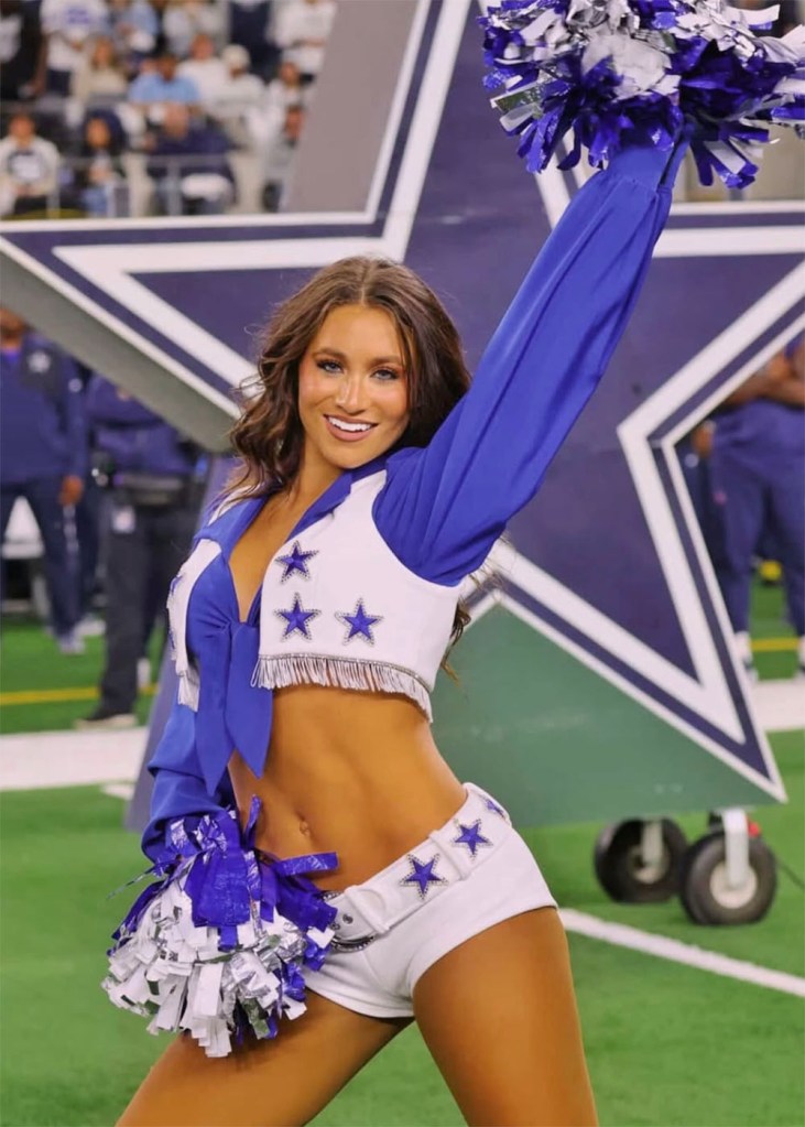 Dallas Cowboys cheerleader Abby Summers. 