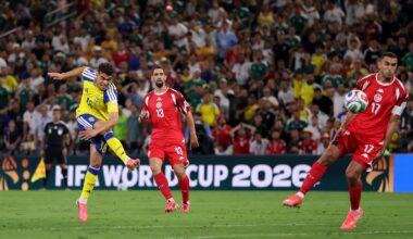 Sweden 4-1 Tunisia Stats: 2026 World Cup Group F LIVE