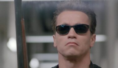 Arnie looking pretty pissed off.
