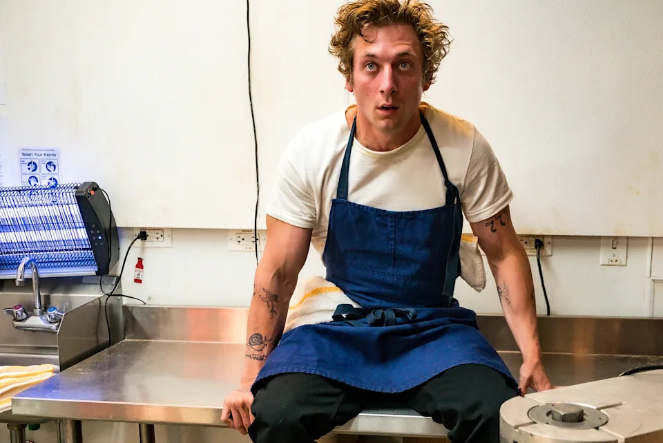 Jeremy Allen White as Carmen "Carmy" Berzatto in season 1 of The Bear.