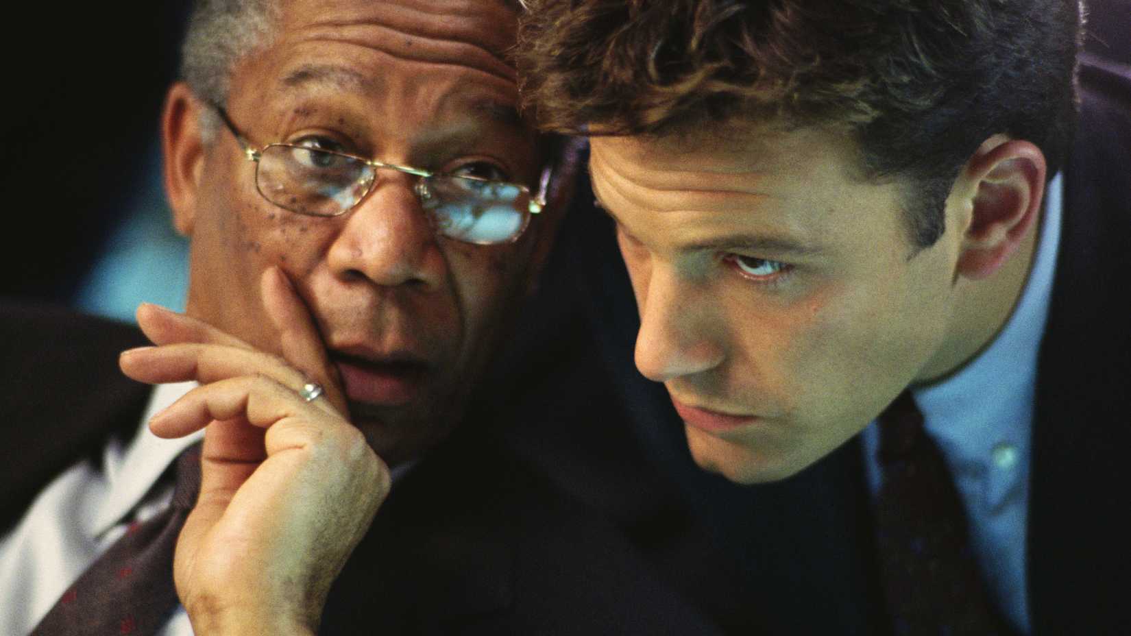 Morgan Freeman and Ben Affleck in The Sum of All Fears