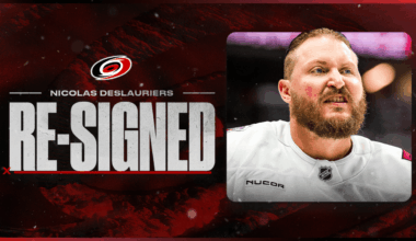 Canes Sign Forward Nicolas Deslauriers To Two-Year Contract