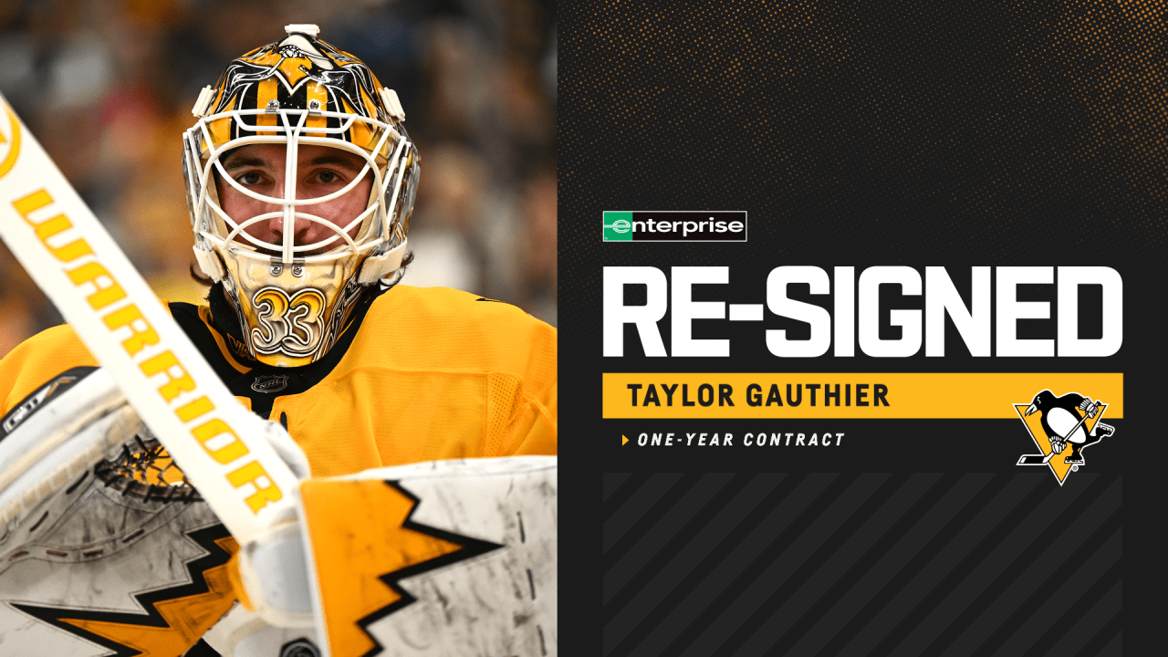 Penguins Re-Sign Goaltender Taylor Gauthier to One-Year Contract Extension