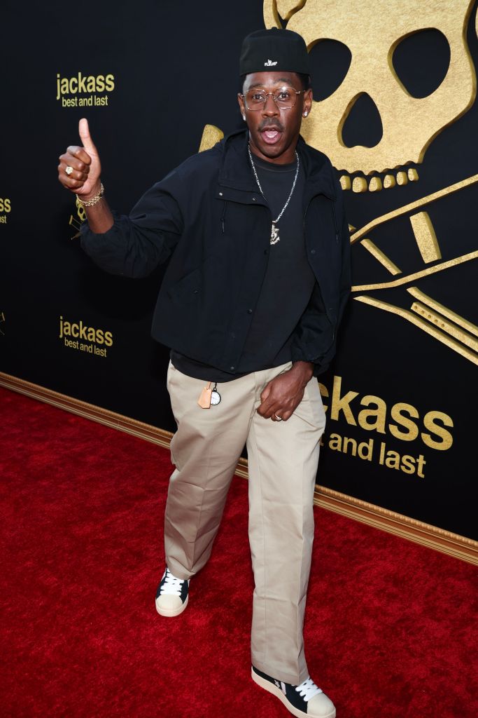 Tyler, The Creator at the 'Jackass Best and Last' Film Premiere in Los Angeles.
