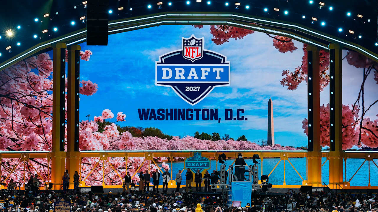 NFL announces dates for 2027 draft in Washington, D.C.