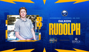 Sabres select Daxon Rudolph with 4th pick in NHL Draft