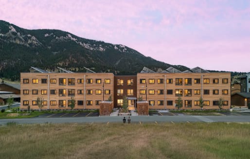 Knight Building in Big Sky, Montana by Integrated Design Cubed (IDCUBED) / NKBAK / Peter Rose + Partners. Image credit: Chuck Choi