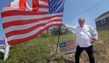 Tensions flare over endangered birds, America250 flag dispute on Plum Island beach