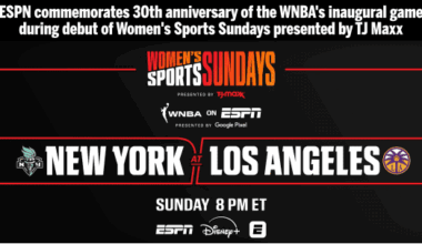 ESPN Marks 30th Anniversary of WNBA’s Inaugural Game With Liberty-Sparks Broadcast – Sports Video Group