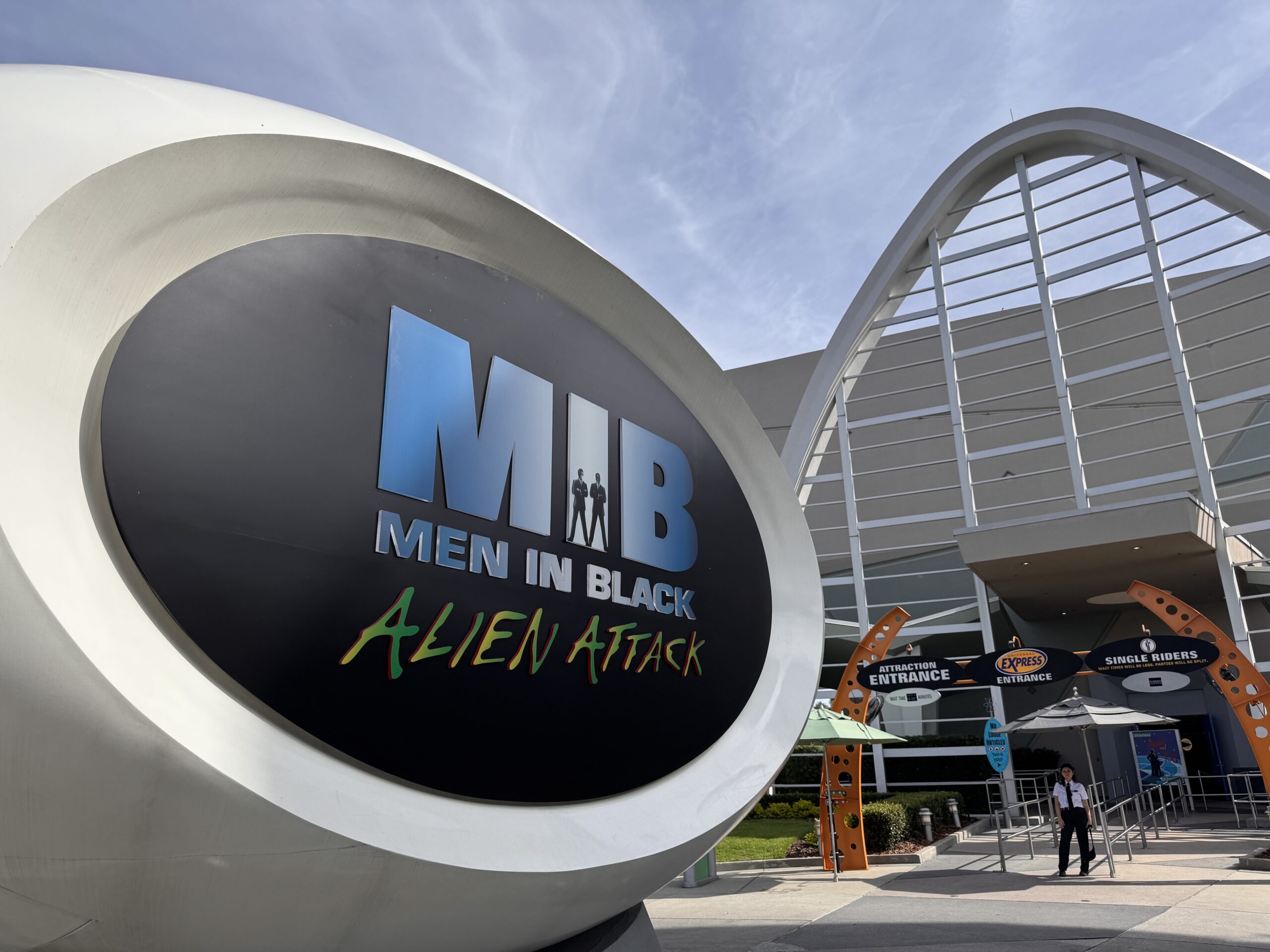 Men in Black: Alien Attack closed from June 1 through June 16. Though the ride experience hasn't changed, there are various improvements to be found. Audio throughout is better with some new and improved sound effects.