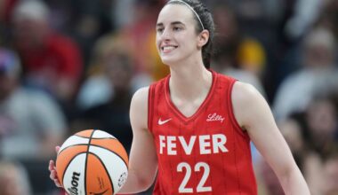 Caitlin Clark wears custom Taylor Swift-inspired shoes in Fever's win vs. Sky