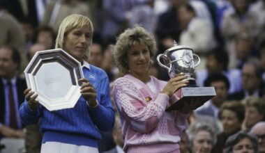 Former tennis rivals Chris Evert and Martina Navratilova face cancer together : NPR