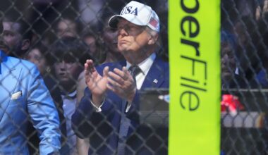Authorities arrest 2 more suspects in planned attack on Trump's UFC show : NPR