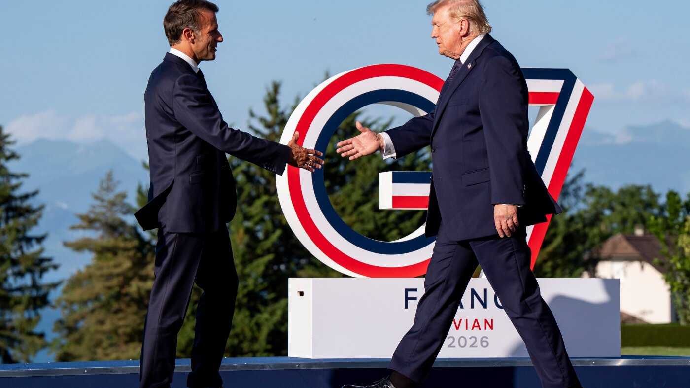 G7 leaders open summit talks on Ukraine and the Middle East : NPR