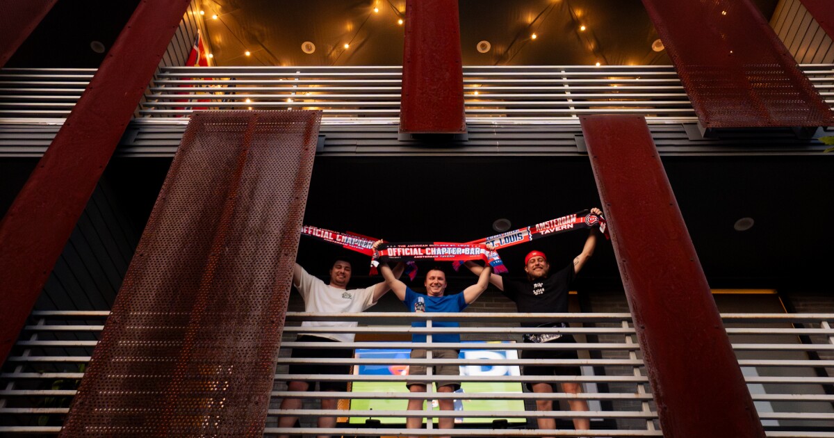 St. Louisans lift TV to become heroes at World Cup watch party