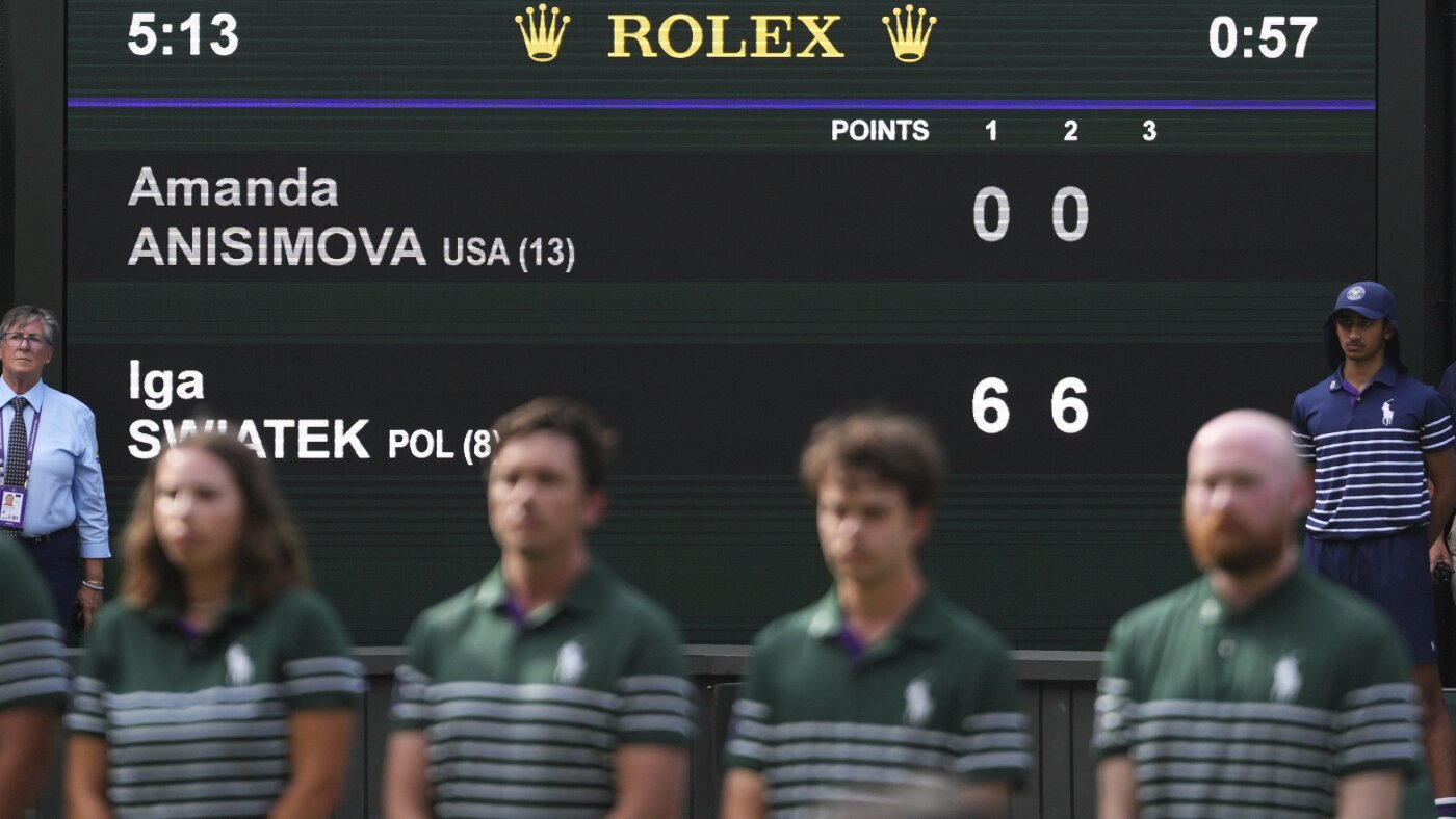 How having zero points in tennis — or ‘love’ — came to sound so sweet : NPR