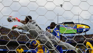 FIFA World Cup: Curacao goalkeeper Eloy Room makes 15 saves to earn 0-0 draw with Ecuador