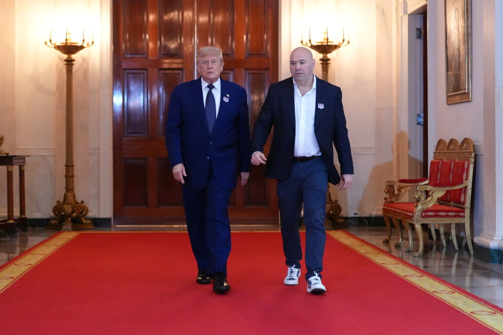 Donald Trump celebrates 80th birthday with UFC show on White House lawn