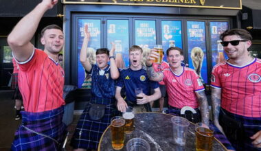 Tartan Army invades Boston as Scotland soccer fans revel at World Cup