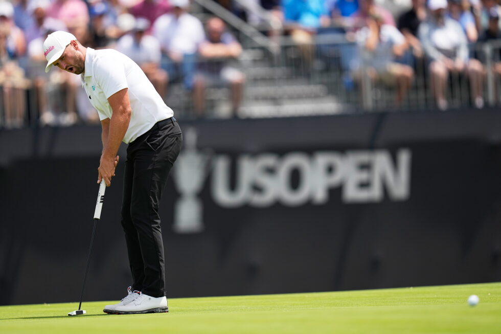A year after locker debacle, Wyndham Clark finds himself leading at another US Open