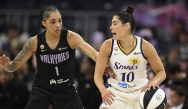 Kelsey Plum held to season-low 9 points in Sparks' loss