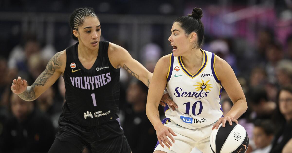 Kelsey Plum held to season-low 9 points in Sparks' loss