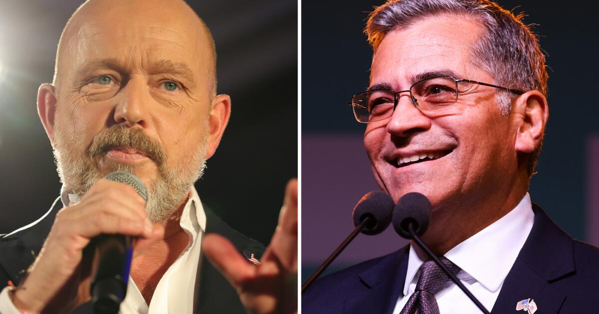Hilton clinches a spot in governor's race, will challenge Becerra