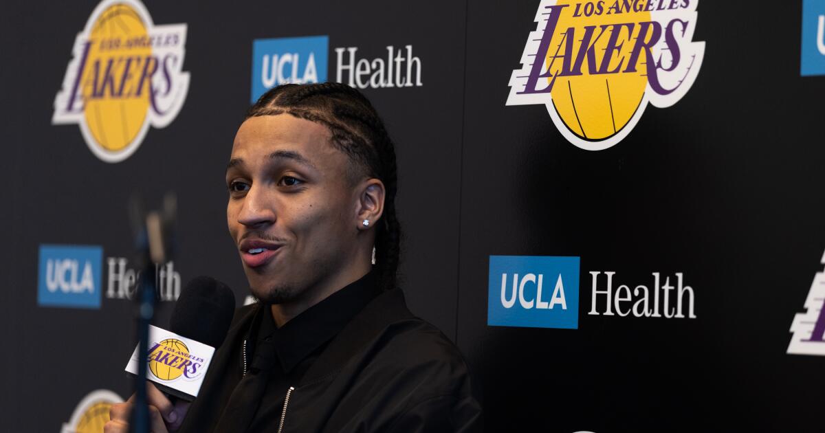Cameron Carr on Lakers' trade for him at draft: 'It didn't feel real'