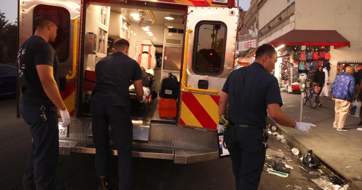 Drug overdoses in L.A County drop for third straight year. Here's why