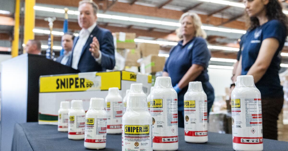 EPA touts crackdown on smuggled pesticides in L.A. visit