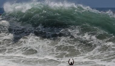 California high surf and coastal flooding risk continues until Wednesday