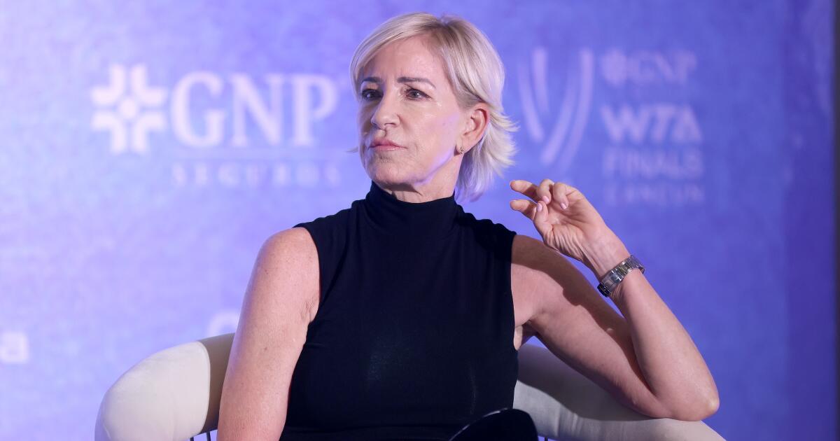 Tennis legend Chris Evert is battling ovarian cancer a third time