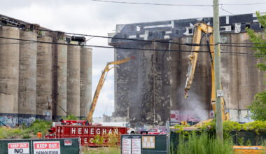 After Damen Silos demolition, city warns owner about code violations