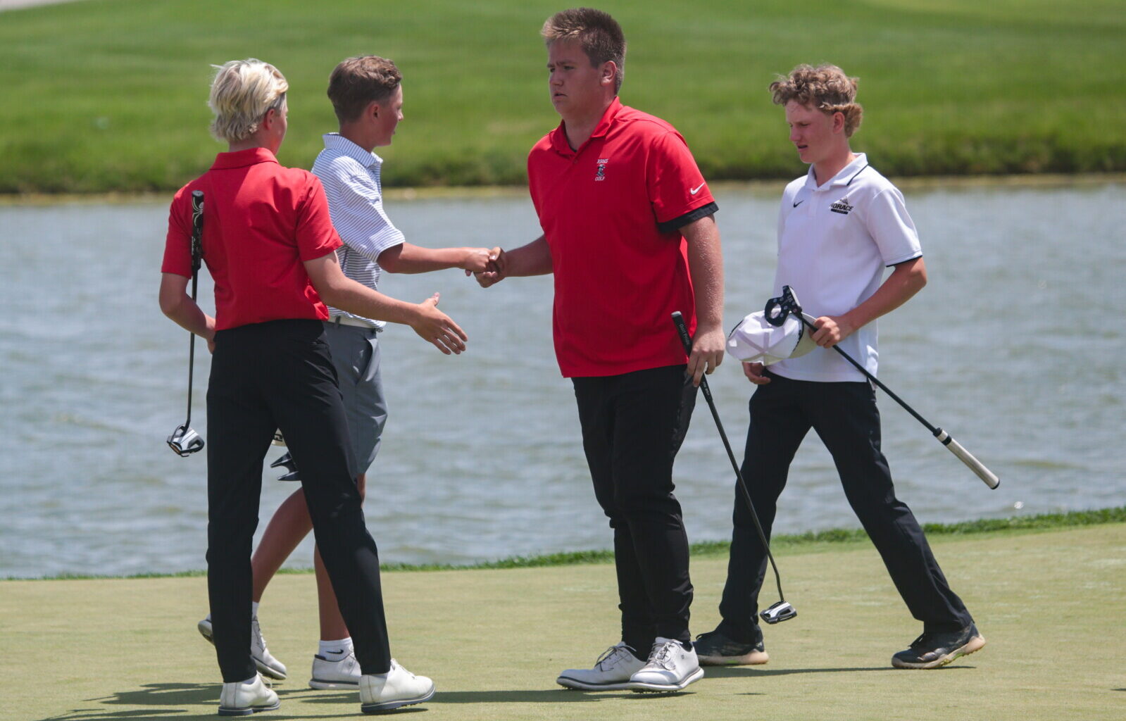 Red River's Kolby Koerner edges Shanley's Ryker Grinaker for Class A boys golf individual crown - InForum