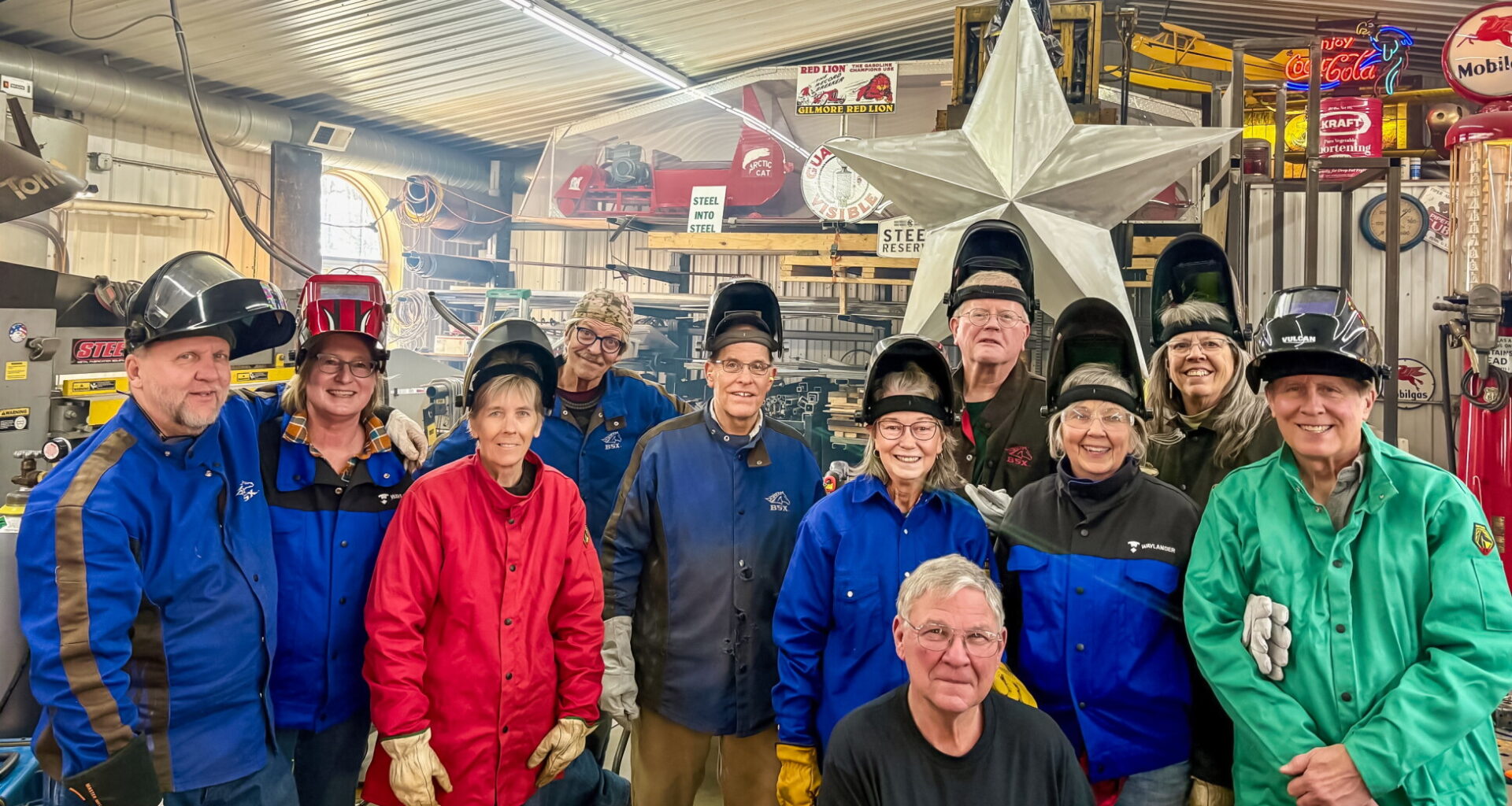 Welding class offers exclusive look behind Bemidji Sculpture Walk