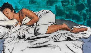 Goulet's artwork on display at Watermark Art Center