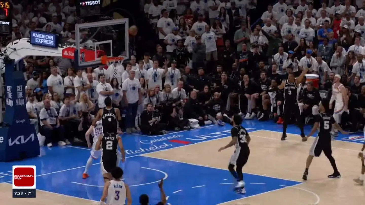 Thunder-Spurs set record-breaking viewership in Western Conference Finals