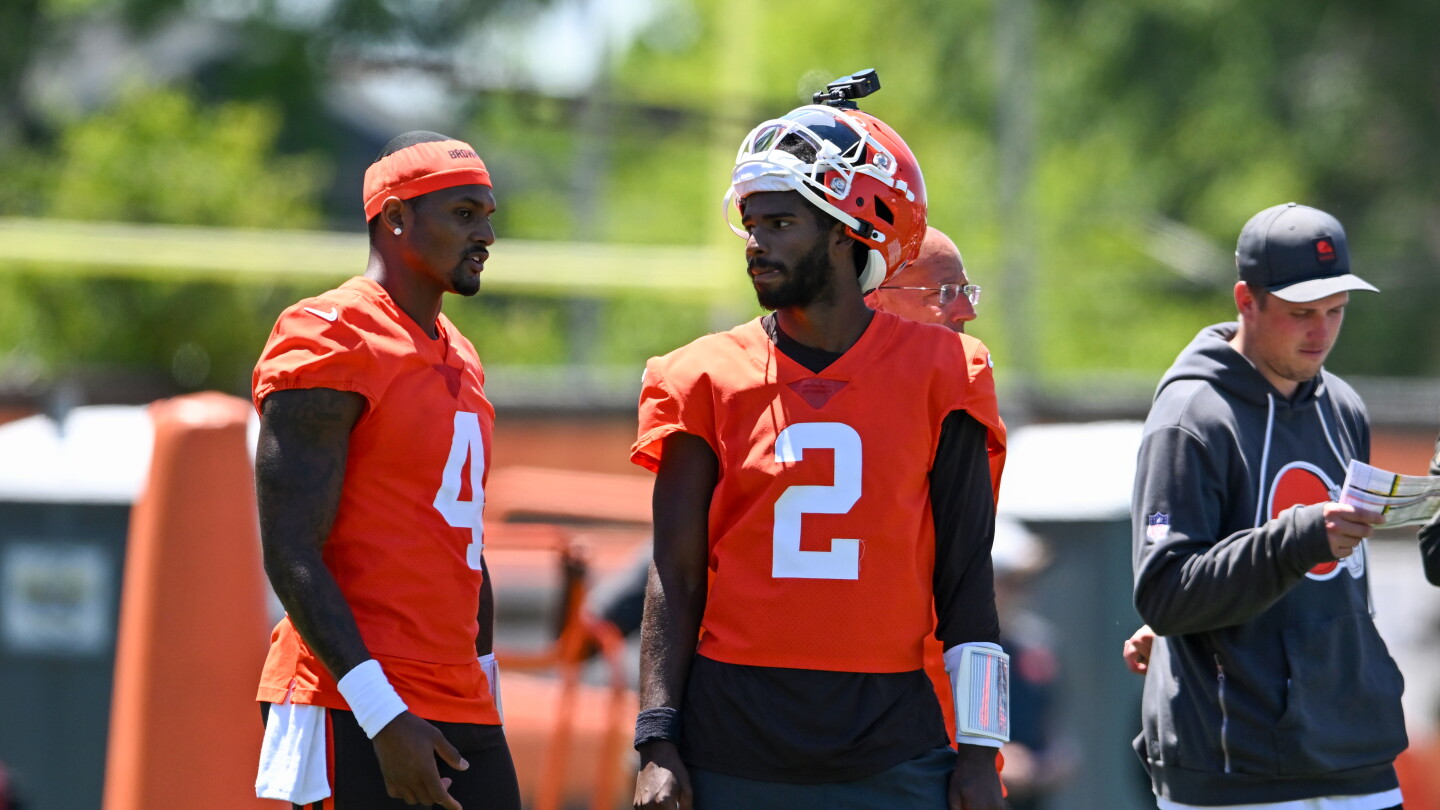Todd Monken not ready to name QB1, Shedeur Sanders, Deshaun Watson to continue competition