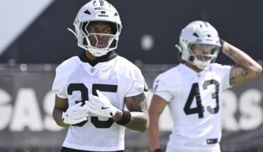 Raiders' fifth-round rookie cornerback Hezekiah Masses is in the mix for a starting job