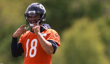Caleb Williams says it's "a hell of a lot more fun" in Year 2 in Ben Johnson's offense