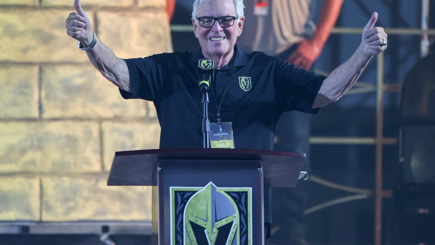 Golden Knights' owner Bill Foley wants to bring NBA team to Las Vegas