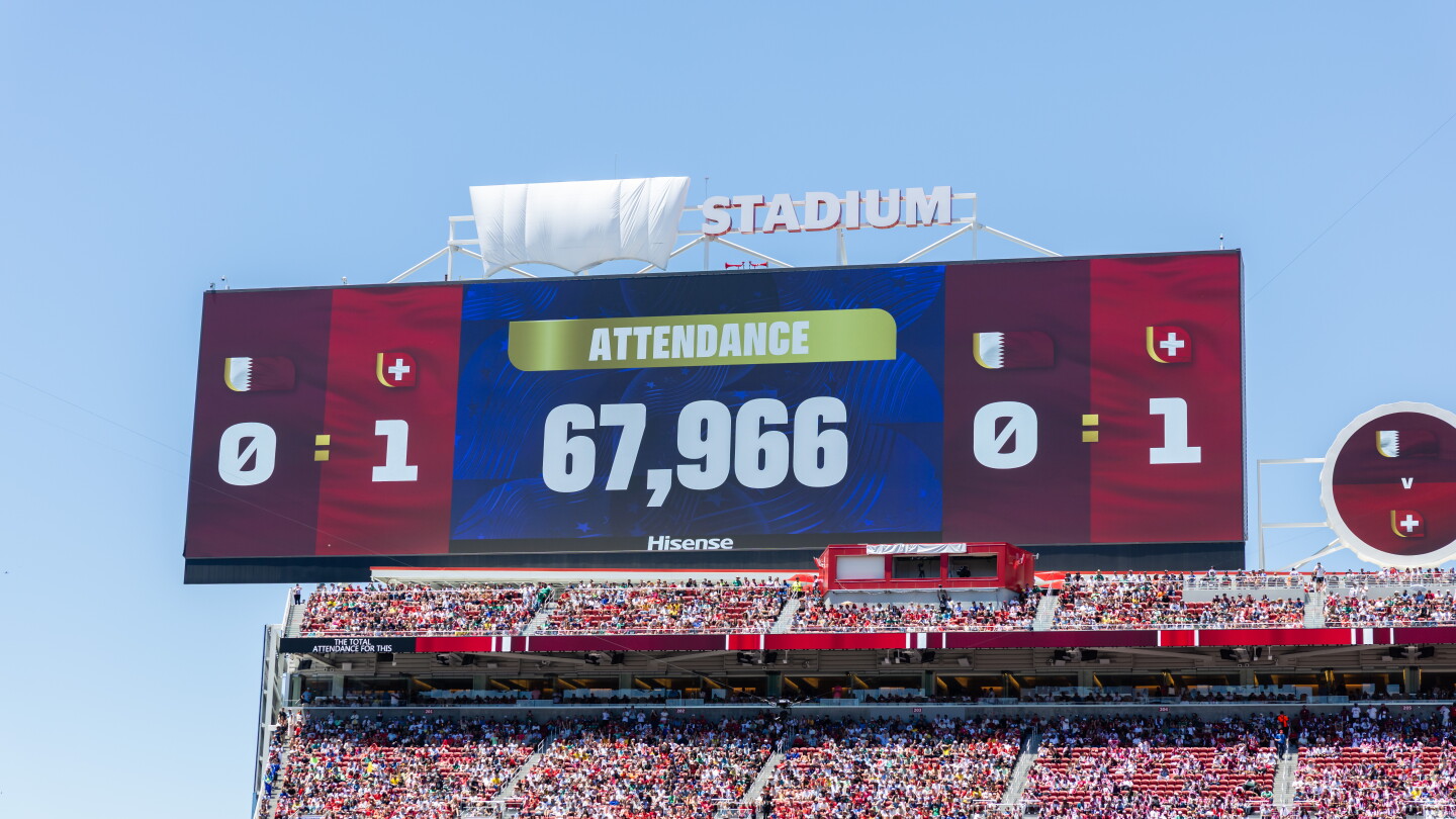 Levi's leans in to absurd FIFA requirement that stadium names be changed