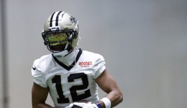 Saints WR Chris Olave still not fully cleared