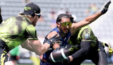 Darrell "Housh" Doucette thinks "one or two" NFL players could make U.S. men's Olympic flag team