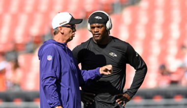 Todd Monken: I thanked Lamar Jackson, but told him I'll blitz him every third down