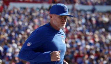 Sean McDermott visited Giants minicamp on Monday