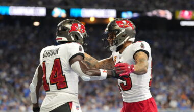 Chris Godwin "didn't believe" reports Mike Evans was signing with 49ers