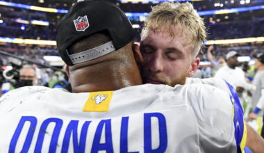 Cooper Kupp told Aaron Donald: You're not allowed to unretire