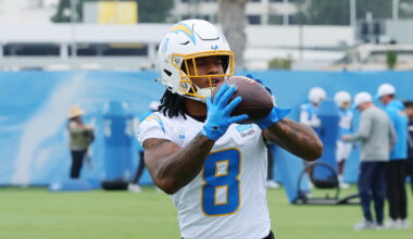 Omarion Hampton: Mike McDaniel will be "super good" for Chargers RBs