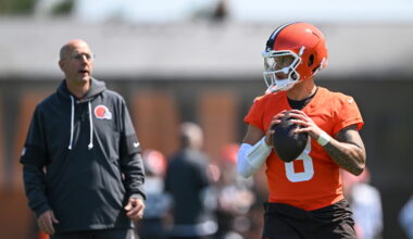 Browns QB Dillon Gabriel is now wearing No. 6